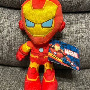Marvel Mattel Iron Man Plush NWT New with Tag